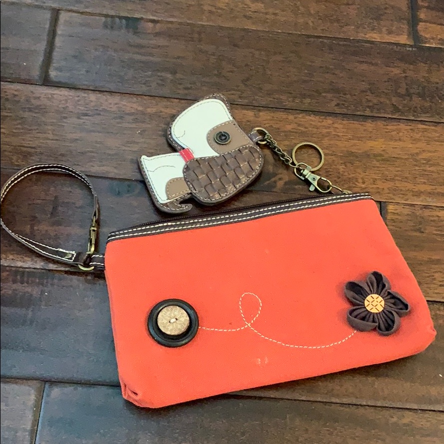 Chala Handbags Dog Lovers Zip Bag & Coin Purse